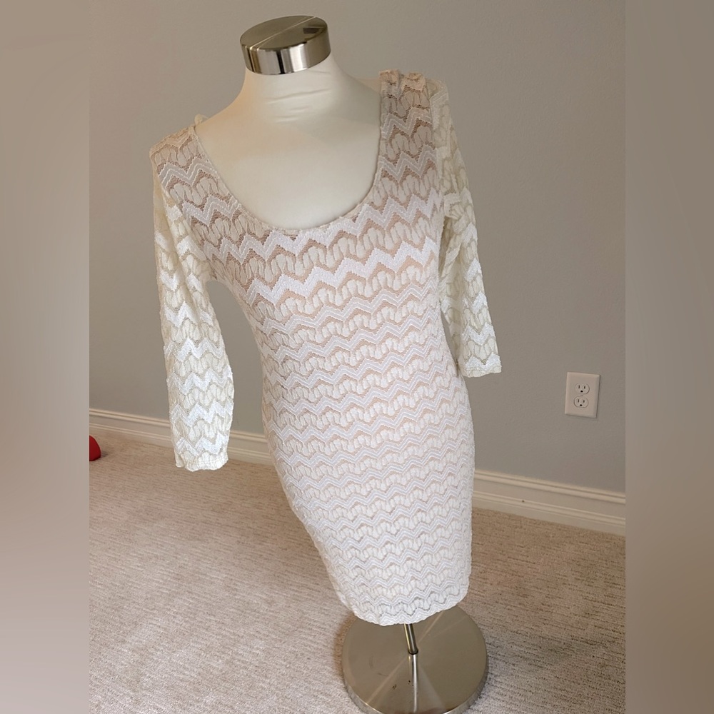 NWT Romeo & Juliet couture ivory dress, medium